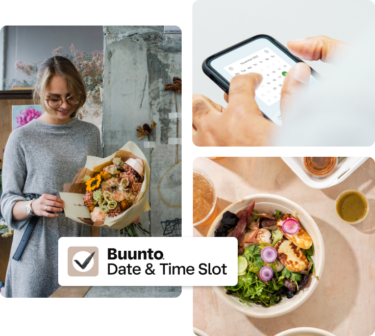 Buunto date picker interface